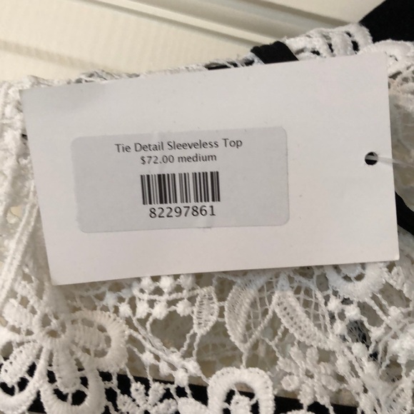 Tie Detail Sleeve Top NWT - Picture 4 of 4